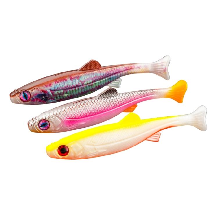 19cm/63g Simulation Baits Soft Swimming Lures Slow Sinking Lures Artificial Fish Lures Swimbaits Soft Fishing Baits