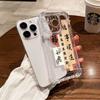 Chinese word good luck soft phone case for iphone 17 pro max 16 plus 15 14 13 11 Camera protect silicone cover for iphone 12 pro