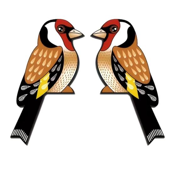 

1 Pair Bird Door Topper Rustic Bird Shape Door Frame Corner Sculpture Wooden Wall Art Sign for Bedroom Living Room