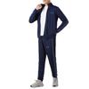 Under Armour Rival Strick Trainingsanzug Zip Jacke und Bequeme Lauf-Langhose Lässiges Sportset Herrenanzug Marineblau 1357139-410