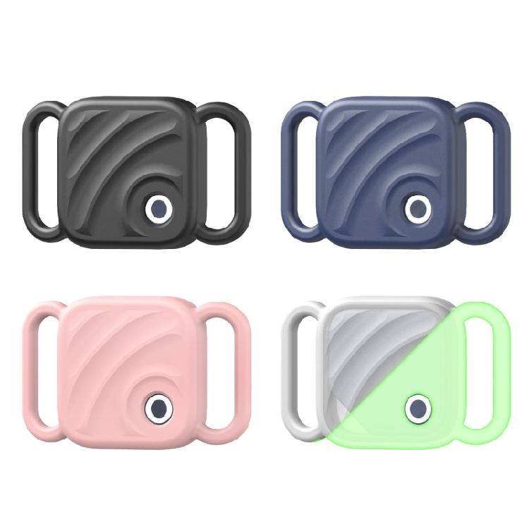 Pet Finder Collar Holder in Soft Silicone, Mount Case with Raised Border Coverage for Daily Collar Use and Travel