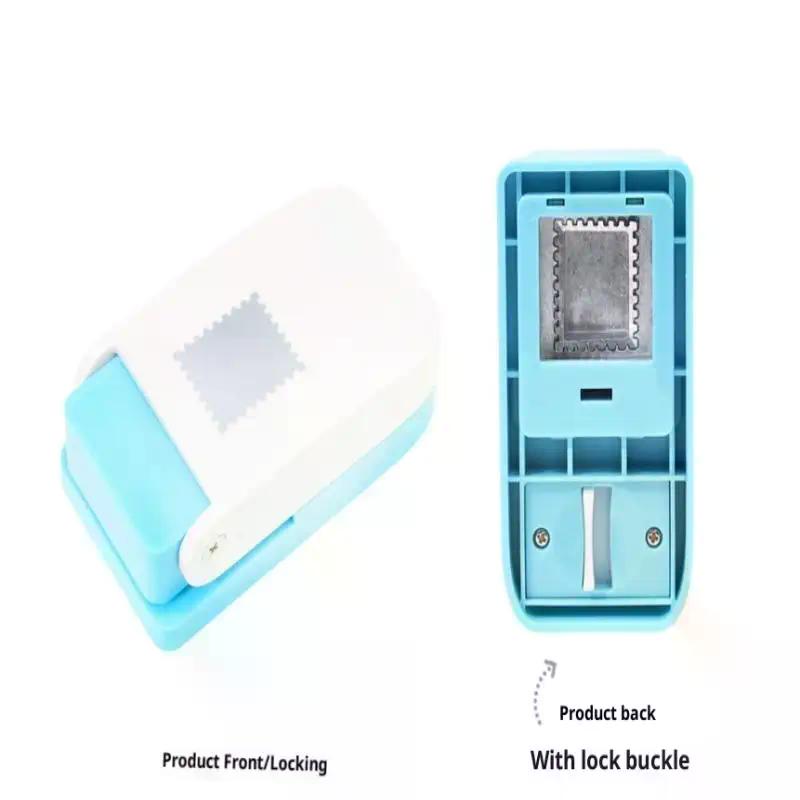 Rechteckiger Briefmarkenstanzer Hebelwirkung Bastelstanzer für Papierbasteln Scrapbooking Verschiedene Materialien Stanzwerkzeug