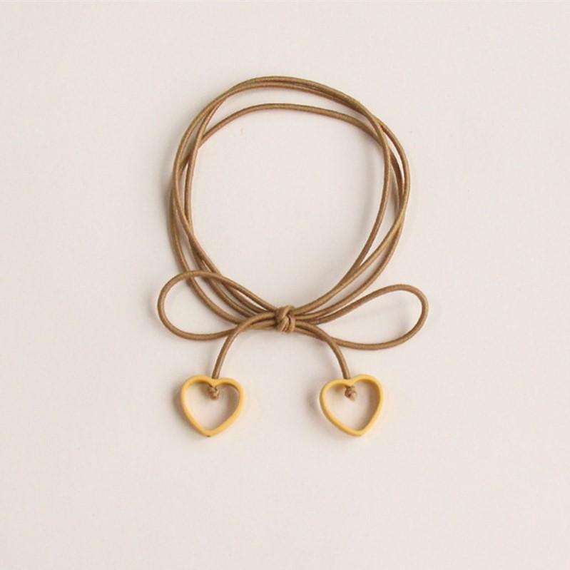 

Люблю сладкий простой бантик, кольцо для волос, веревка для волос для девочек, универсальная веревка для головы, резинка для волос