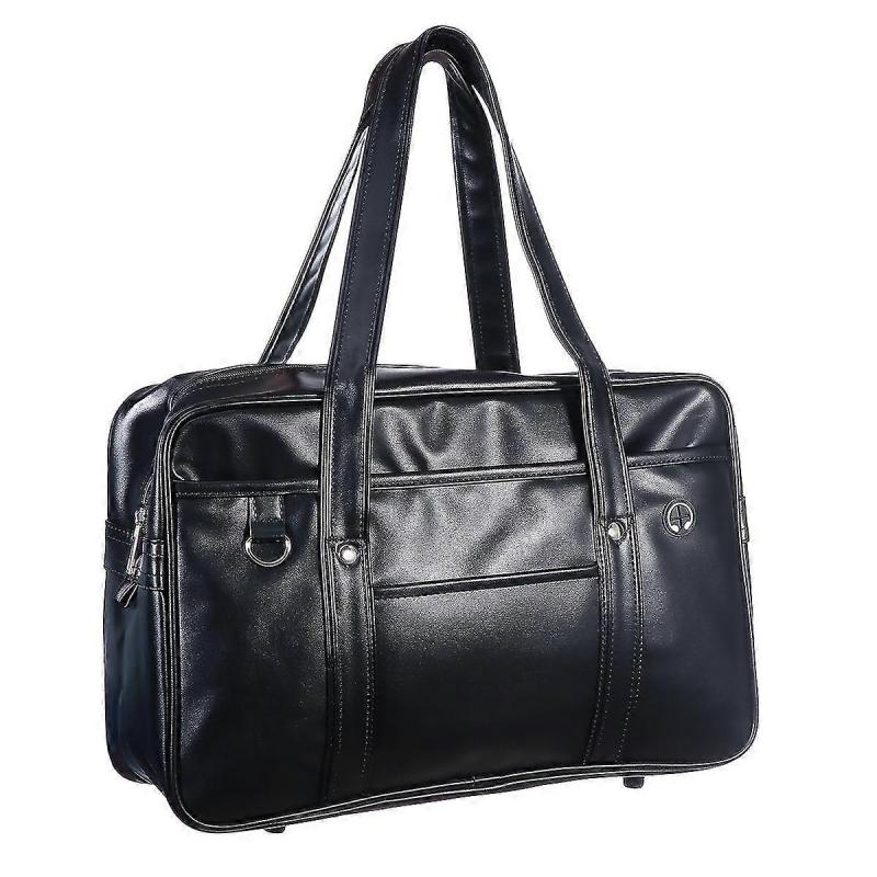 Borsa a tracolla unisex in PU per uniforme scolastica giapponese Jk, borsa impermeabile per computer