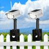 New Clip on Solar Safety Light,Outdoor Lighting,Anti-theft,Courtyard Safety Lighting with Motion Sensor,suitable for Gardens