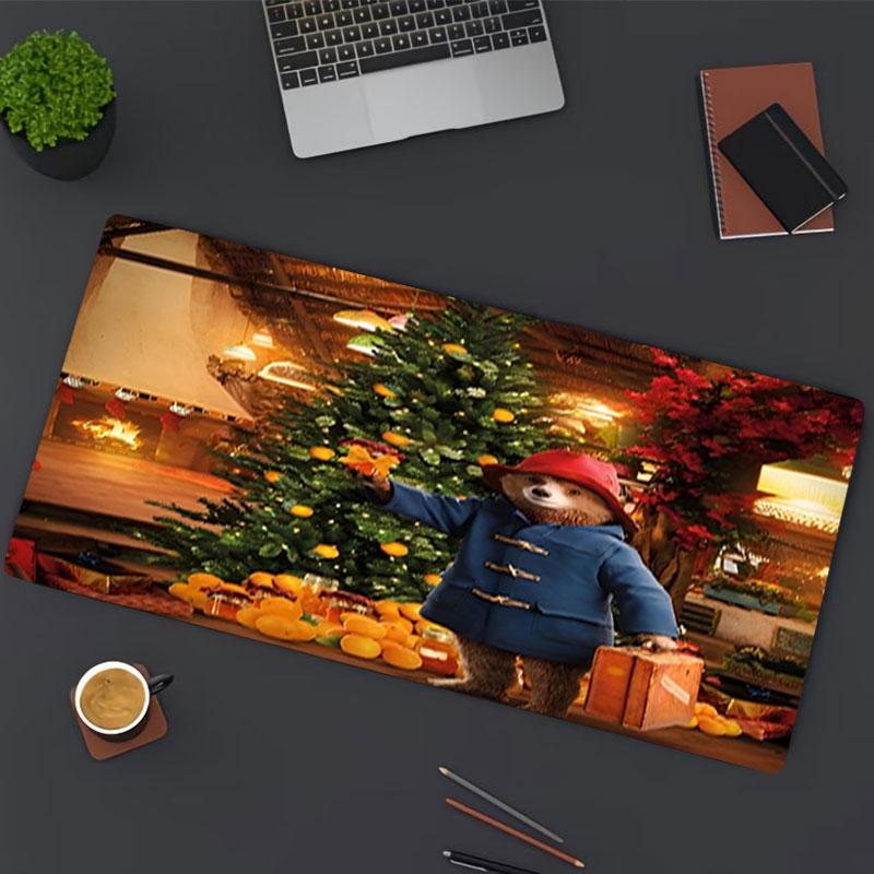 Paddington Bear Print Mouse Pad, for Keyboard Pad Laptop PC Mat for Office Home Use, Desk Decor, Perfect Birthday Gift for Gamers