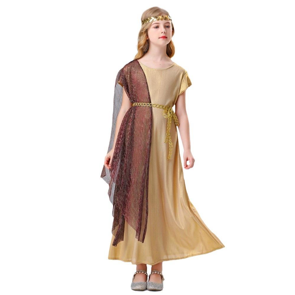 

Новый костюм на Хэллоуин «Древнеримская греческая муза», костюм для родителей и детей, костюм для ролевых игр на вечеринку 150