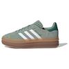 Gazelle Bold Silver Green Gum Women's'ss Sneakers ID6998