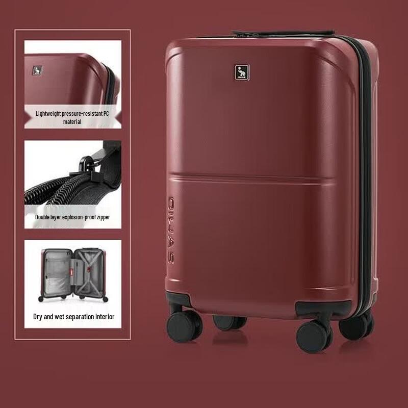 OIWAS Coastline Series PC Hardside Spinner Luggage