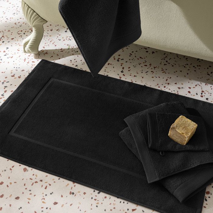 Tapis de bain "Softy" 50 x 80 cm / 100 % coton Zero Twist – 1000 g/m² - Softy Truffe