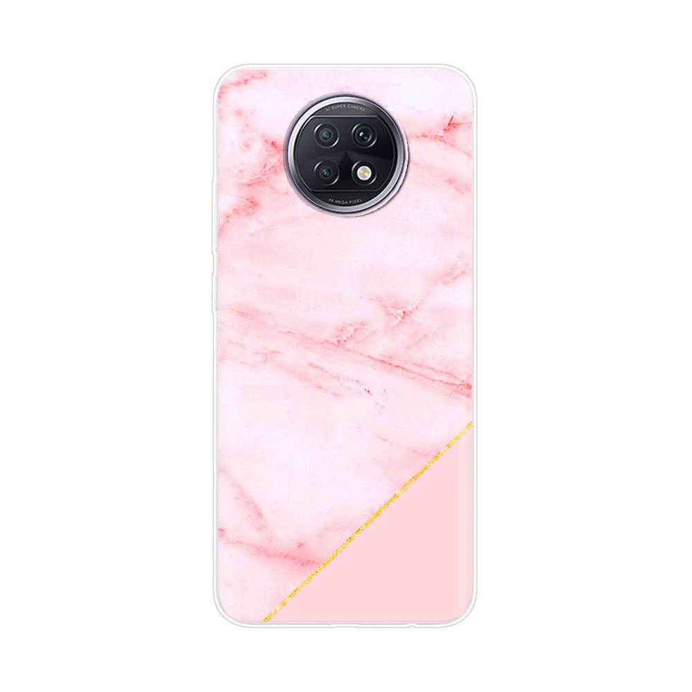 Fashion TPU Phone Case For Xiaomi Redmi Note 9T Soft Silicone Painting Case for Redmi Note 9T 5G Case Note9T 9 T coque flower