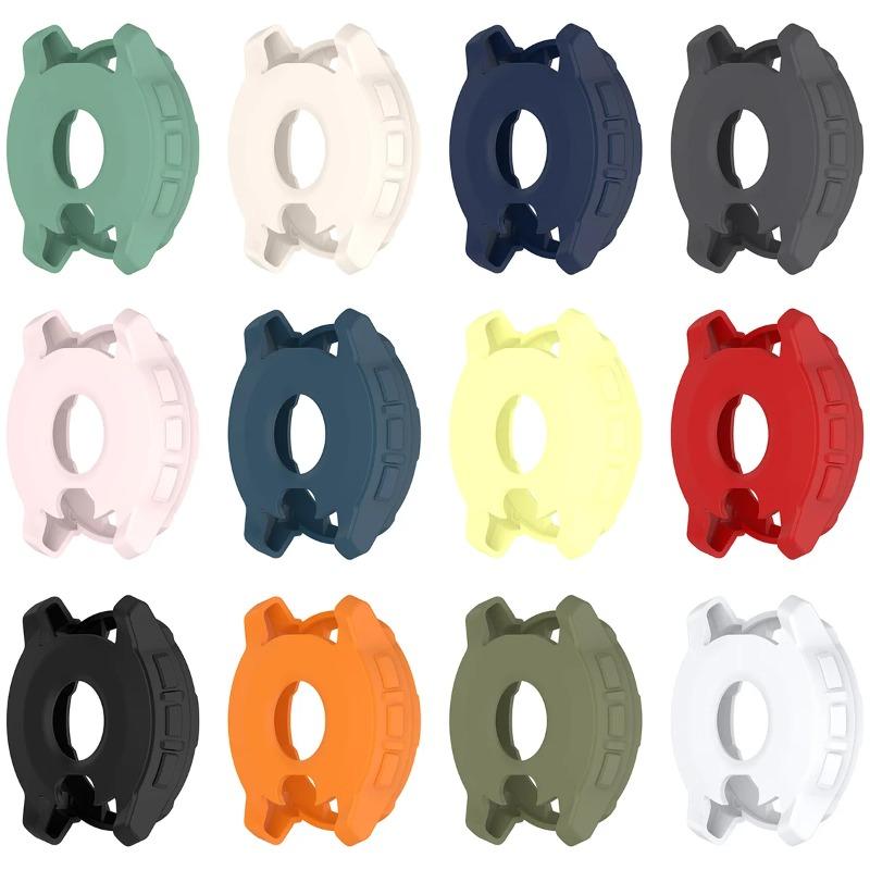 Custodia in Silicone Per Garmin instinct 3 40mm 50MM 45MM TPU Morbida Casing Smart Watch Scala Incisa Protezione Schermo Lunetta Paraurti Guscio