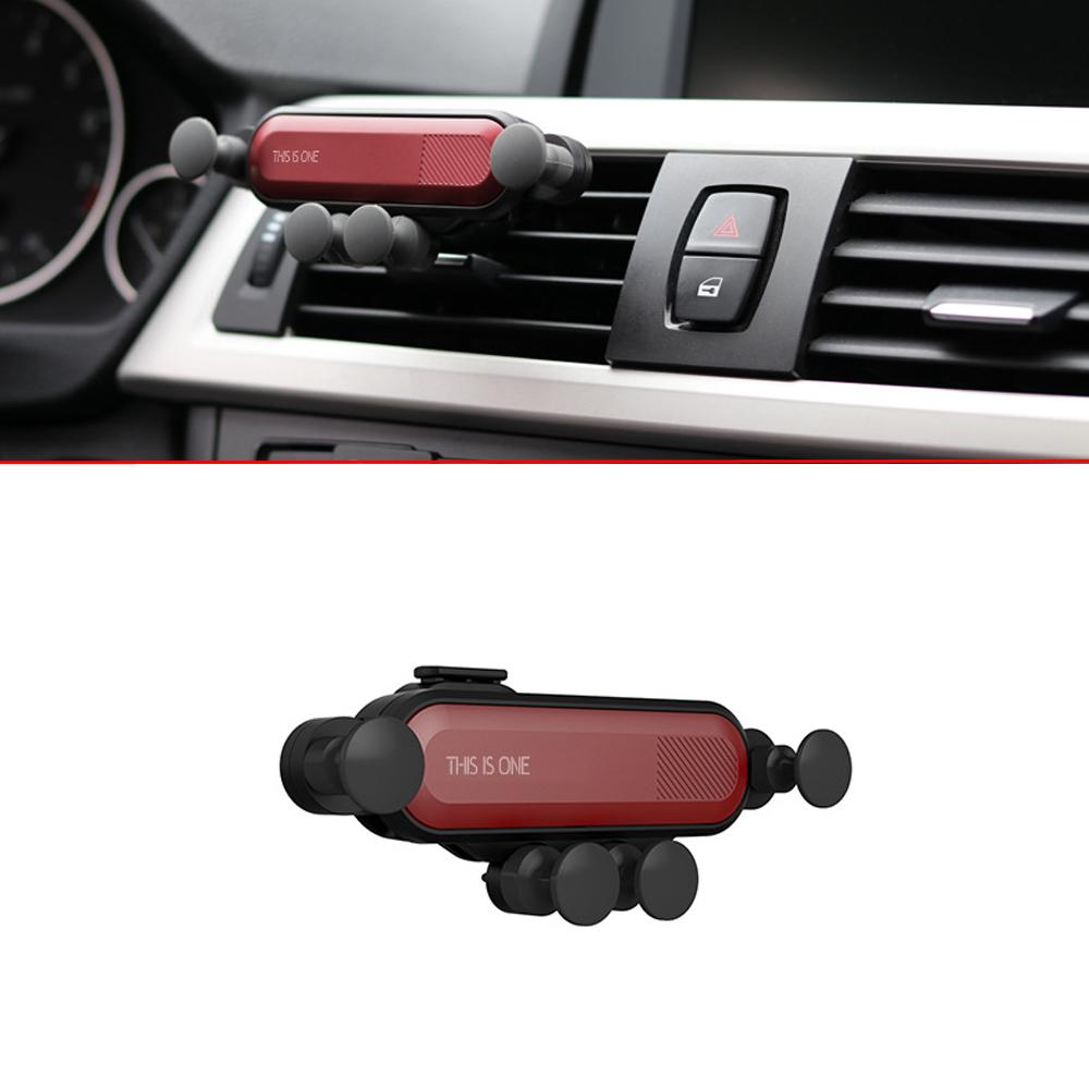 Cell Phone Auto Grip Car Air Vent Mount Gravity Holder Stand For Phone Interior Parts Accessory Universal Car Tuning Products