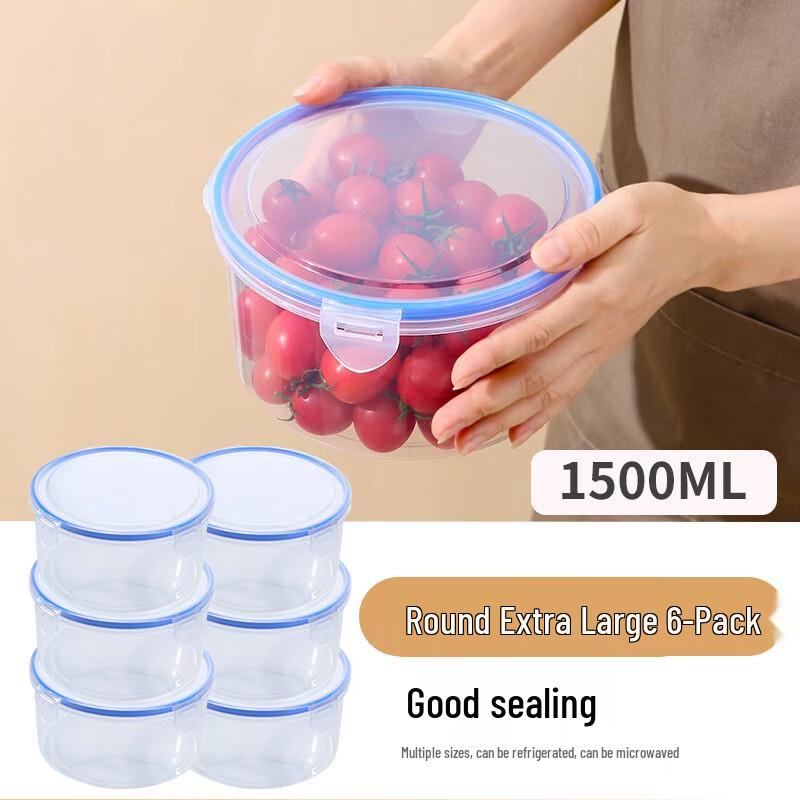 Food Grade Round Refrigerator Freezer Containers