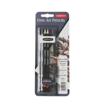 Derwent Graphitone Water-soluble Carbon Fiber Pencils