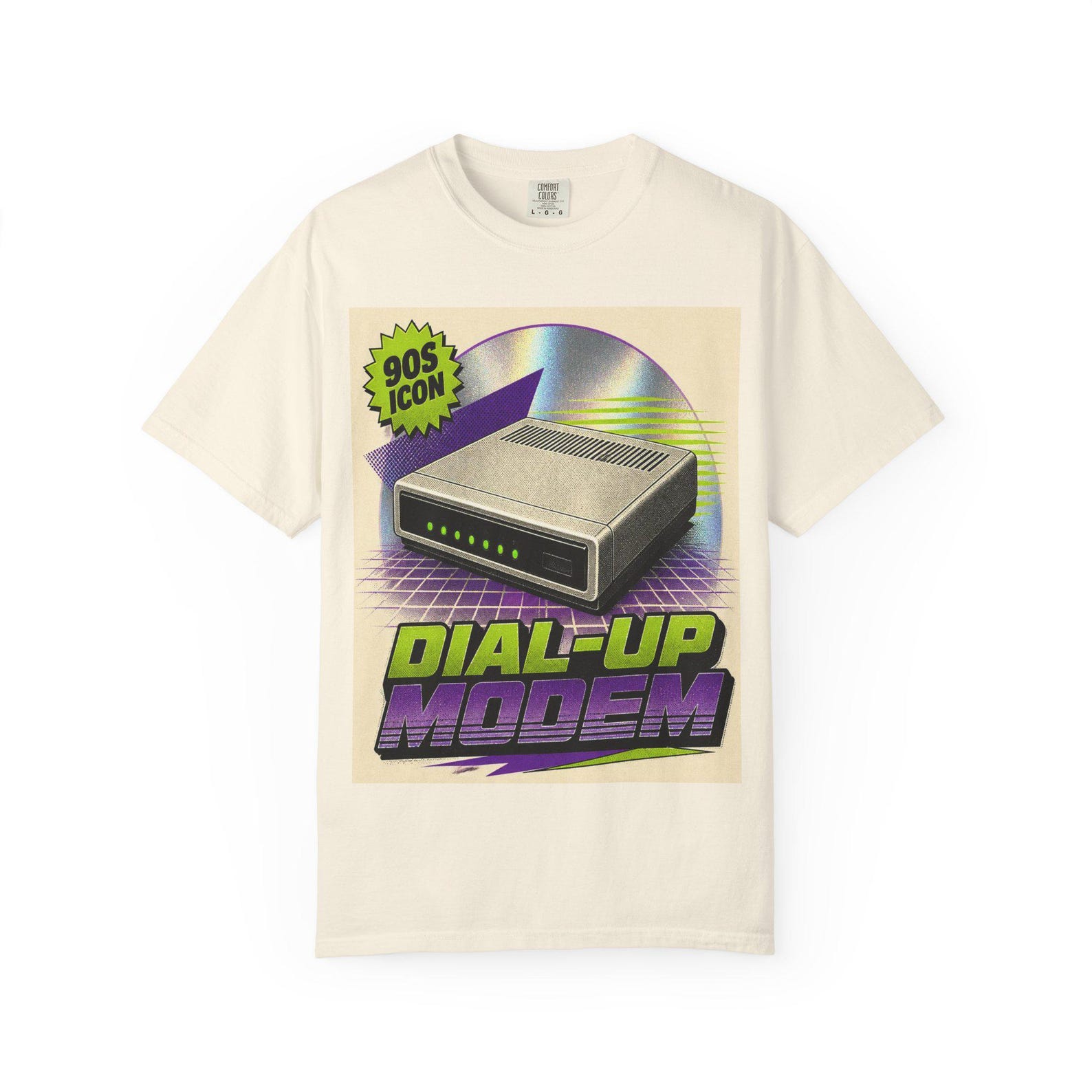 Dial-Up Modem 90s Icon Retro Shirt | Nostalgic 90s Kid Tee Gift 160