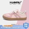 Global pink flat-bottomed Dexun shoes women's ZHQ-XA363 summer 2025 new versatile niche student shoes women