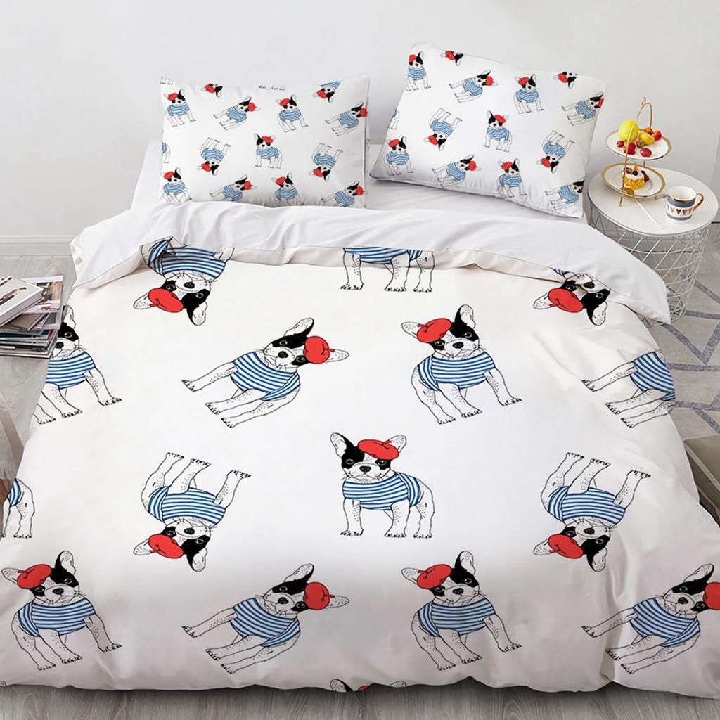 Dackel Welpen Bettbezug Anzug Bettwäsche Anzug Bettdecke Bezug Dreiteiliges Set
