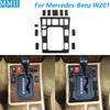 For Mercedes-Benz W201 190 190E 190D 1982-1993 Carbon Fiber Central Control Gear Shift Panel Cover Trim Car Accessories Sticker