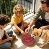 Slow Feeder Dog Bowls Non-Slip Anti-choking Silicone Feeding Station Puppy Food Bowl For Medium-Pet Licking Eating Standing