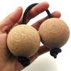 Kork Sandball Aslatua Afrikanischer Shaker Rassel Rhythmus Perkussion Fingerspitzen Sandball Instrument Sandball Rhythmus Instrument