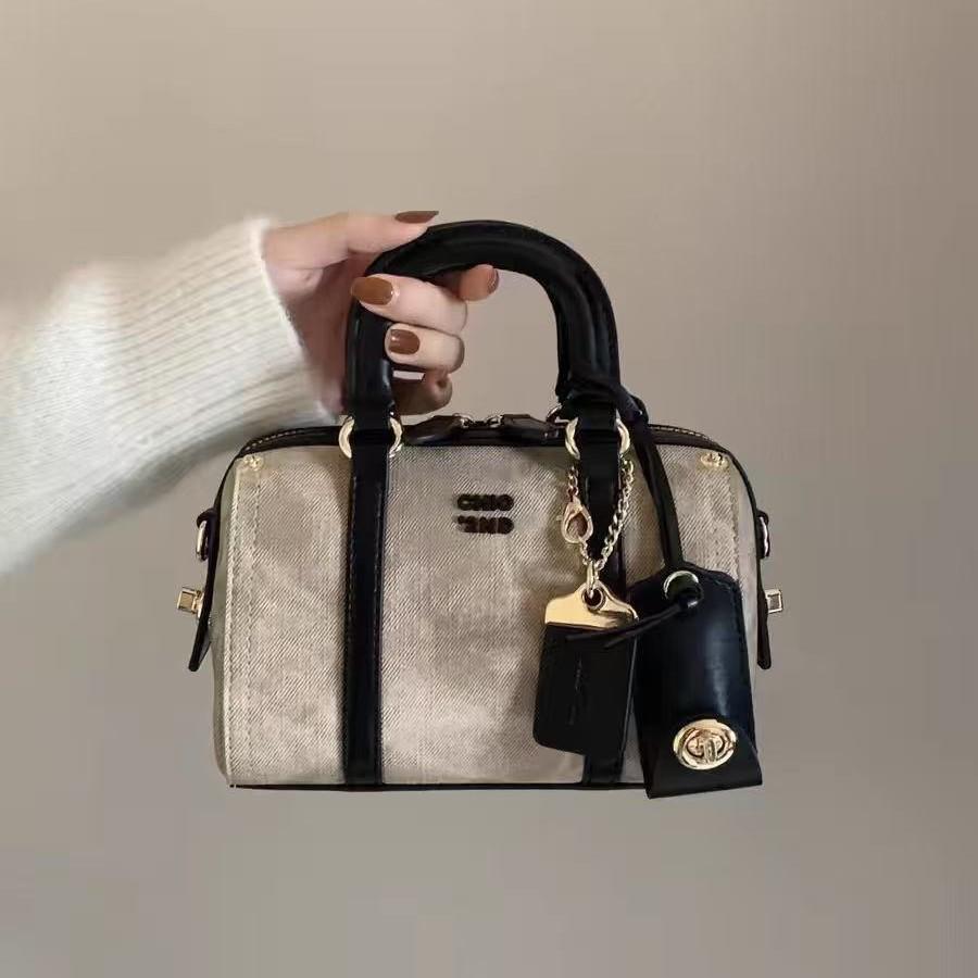 Шикарная сумка-подушка Мокко - Женская сумка-тоут и кроссбоди в стиле 2025 года. 18*10*13 cm