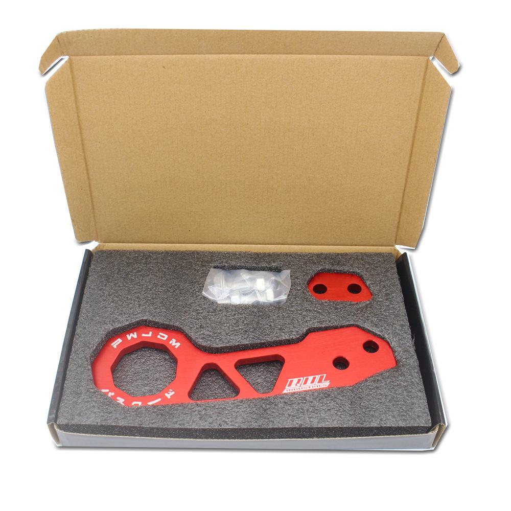 JDM Style Racing Rear Tow Hook Aluminum Alloy Rear Tow Hook for Honda Civic Fit Jazz Gk5
