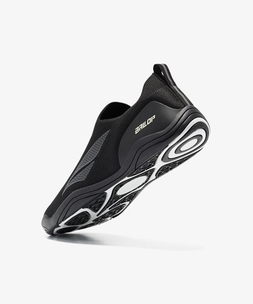 [Ballop] Nadia All Black Aqua Shoes [5015694715]