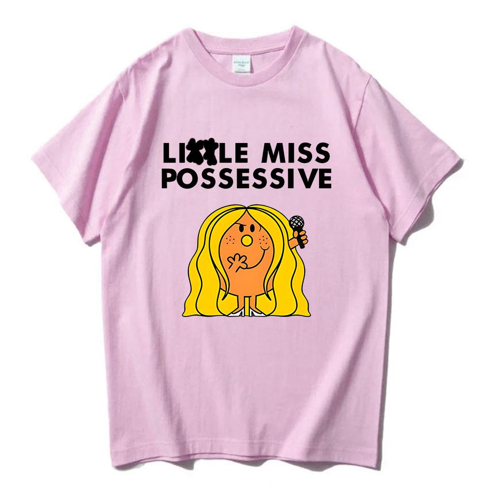 Tate McRae Singer Graphic Tshirts Miss Possessive World Tour 2025 Tee Cotton High Quality Male T Shirt Unisex Streetwear Men Top