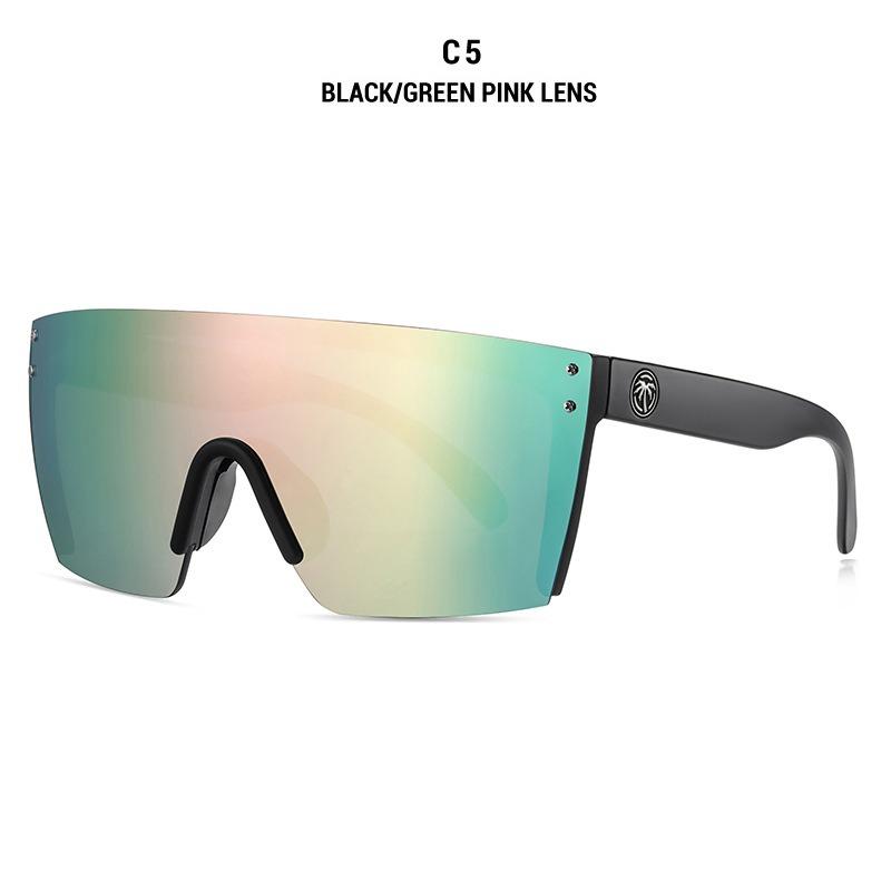 Vague de Chaleur Transfrontalière Meilleures Ventes Lunettes de Vélo Monture Large Film Authentique de Haute Qualité Lunettes de Soleil de Sport d'Extérieur