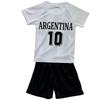 Ensemble Football Enfant - Argentina 10 - Blanc et Bleu - 4 à 14 Ans - - Blanc