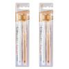 Couple soft bristled toothbrush with ultra soft and ultra-fine adult soft bristles, suitable for sensitive people to use