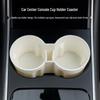 Tesla Car Center Console Silicone Coaster & Wireless Charger Cup Holder Storage Box