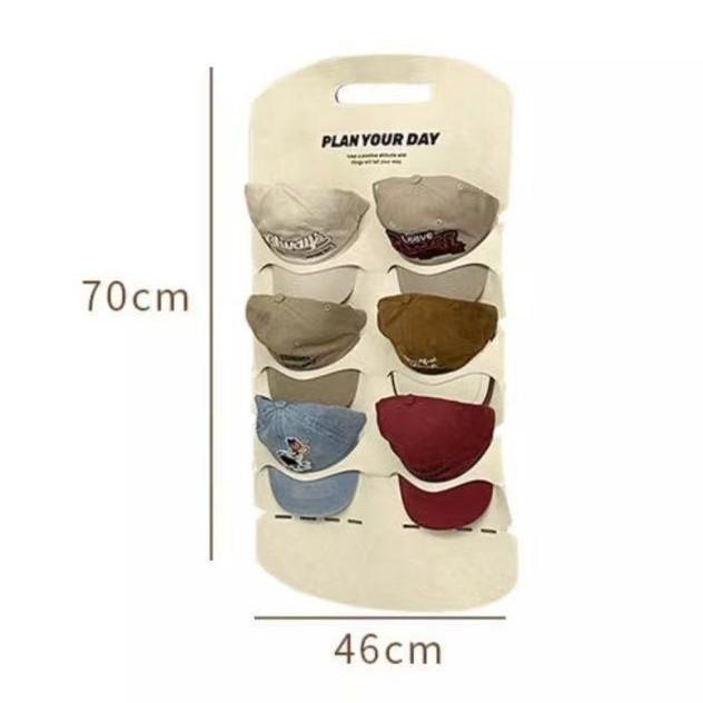 

Hat Storage Hanging Bag: Multi-Layer Felt Wall Organizer for Baseball Caps