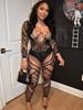 Sex Women'S Bodystocking Hot Hollow Out Sexy Lingerie Fat Plus Size Full Bodysuit Erotic Woman Open Crotch Underwear Clothing