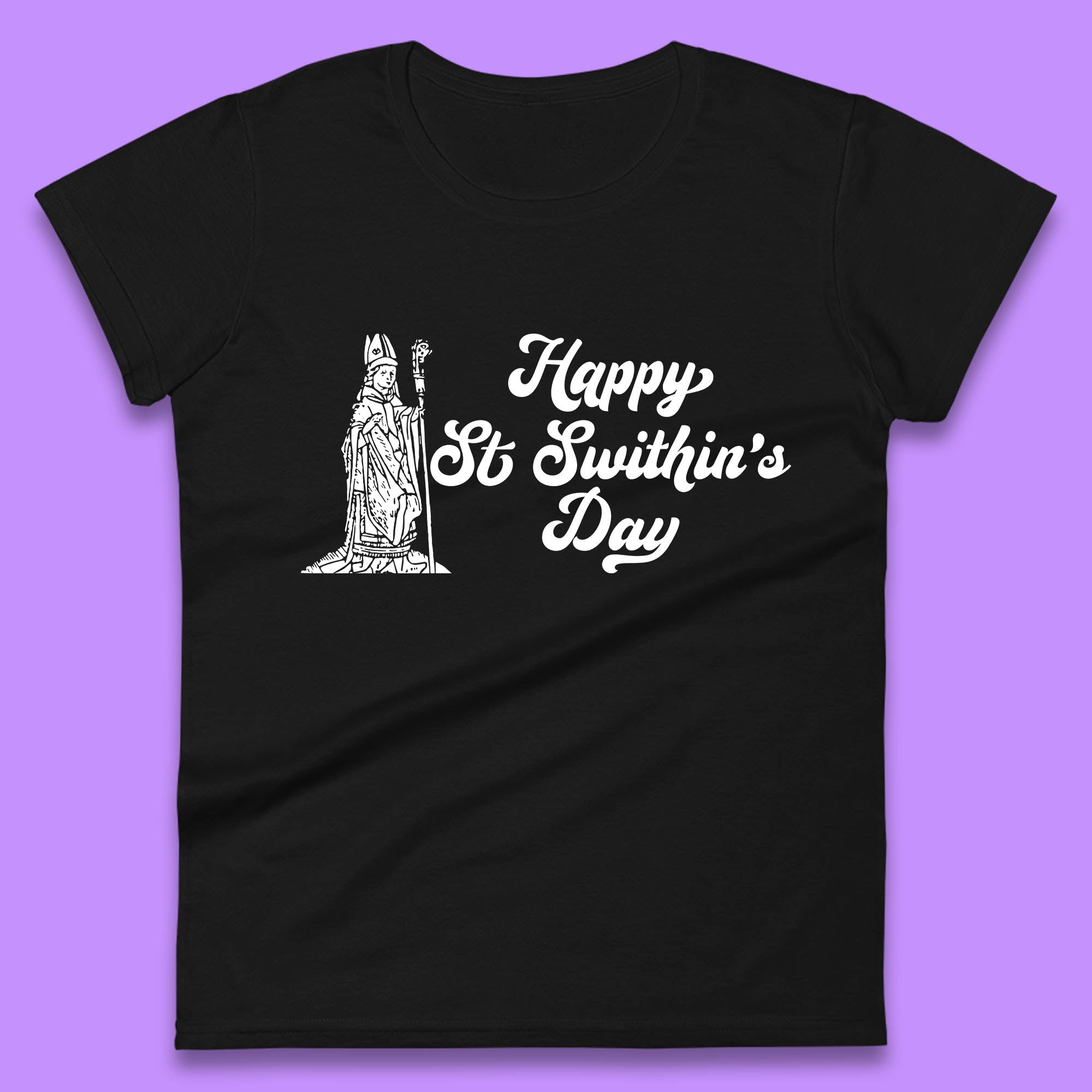 

Happy St. Swithin s Day Swithun Weather Folklore Saint Swithun s Day Womens Tee T Shirt Mens Tops Unisex Top S