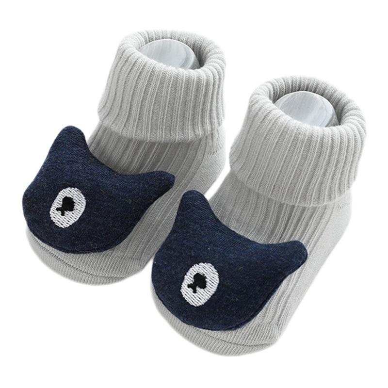 Autumn and Winter Cute Three-dimensional Cartoon Doll Baby Socks Children's Glue Non-slip Socks