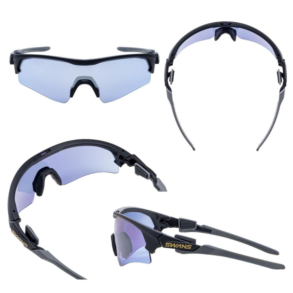 Used [Limited Quantity] Ball Sports) Running Cycling Tennis (Baseball Face One FACEONE Sports Sunglasses Made in Japan (Swans) SWANS