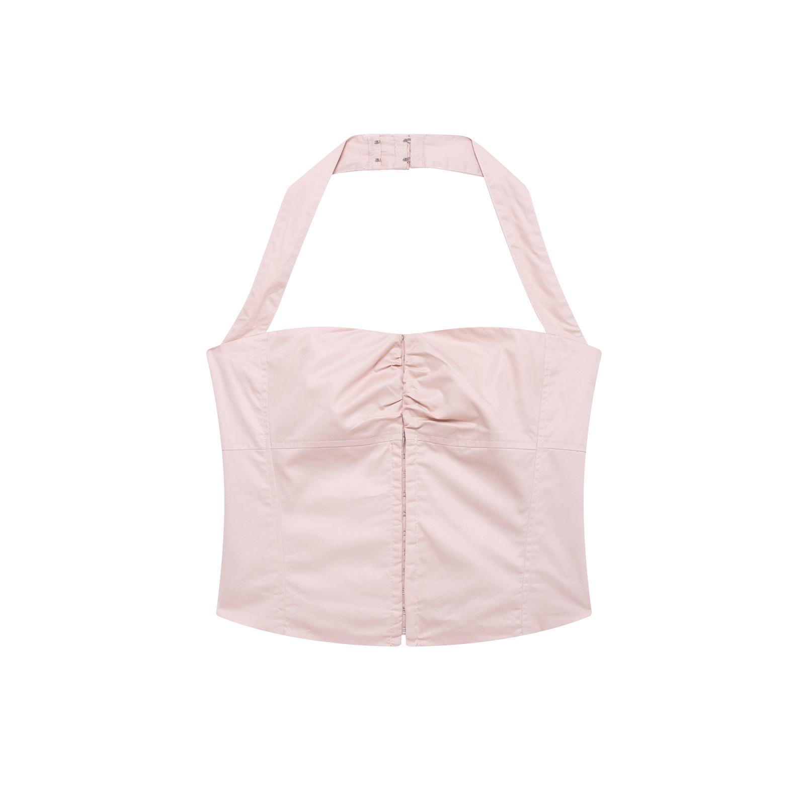 

Весна 2025 Топ-майка для похудения для женщин - Мода в европейском и американском стиле Small