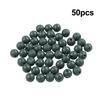 Resilient Soft Rubber Floating Fishing Beads 50pcs for Carp Fishing Rig