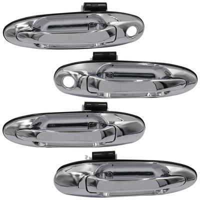 4x Chrom Außentür Griff Set Für 98-07 Toyota Land Cruiser 100 Lexus LX470