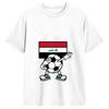 Harajuku TShirt Summer Iraq Flag Iraqi Soccer Fashion TShirts Pure Cotton Tshirt for Unisexs Aesthetic Short Sleeve Top Tees