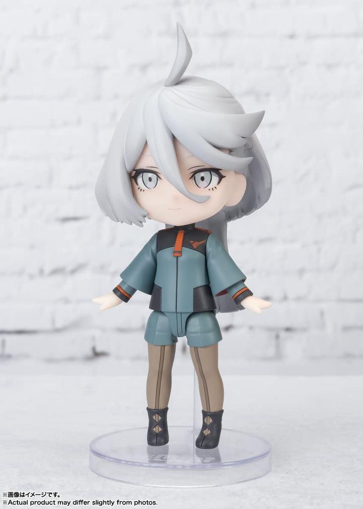 TAMASHII NATIONS Figuarts Mini Mobile Suit Gundam Witch of Mercury Miorine Remblanc 90mm Painted Movable Figure Approx. PVC&ABS