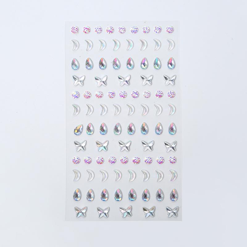 Custom Diamond Princess Gem Stickers for Kids