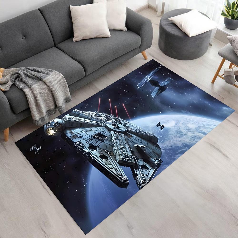 Star Wars Carpet Design for Hallway Entryway Dormitory Decorate Room Anti-slip Rug Office Home Decor Perfect Gift for Women Men