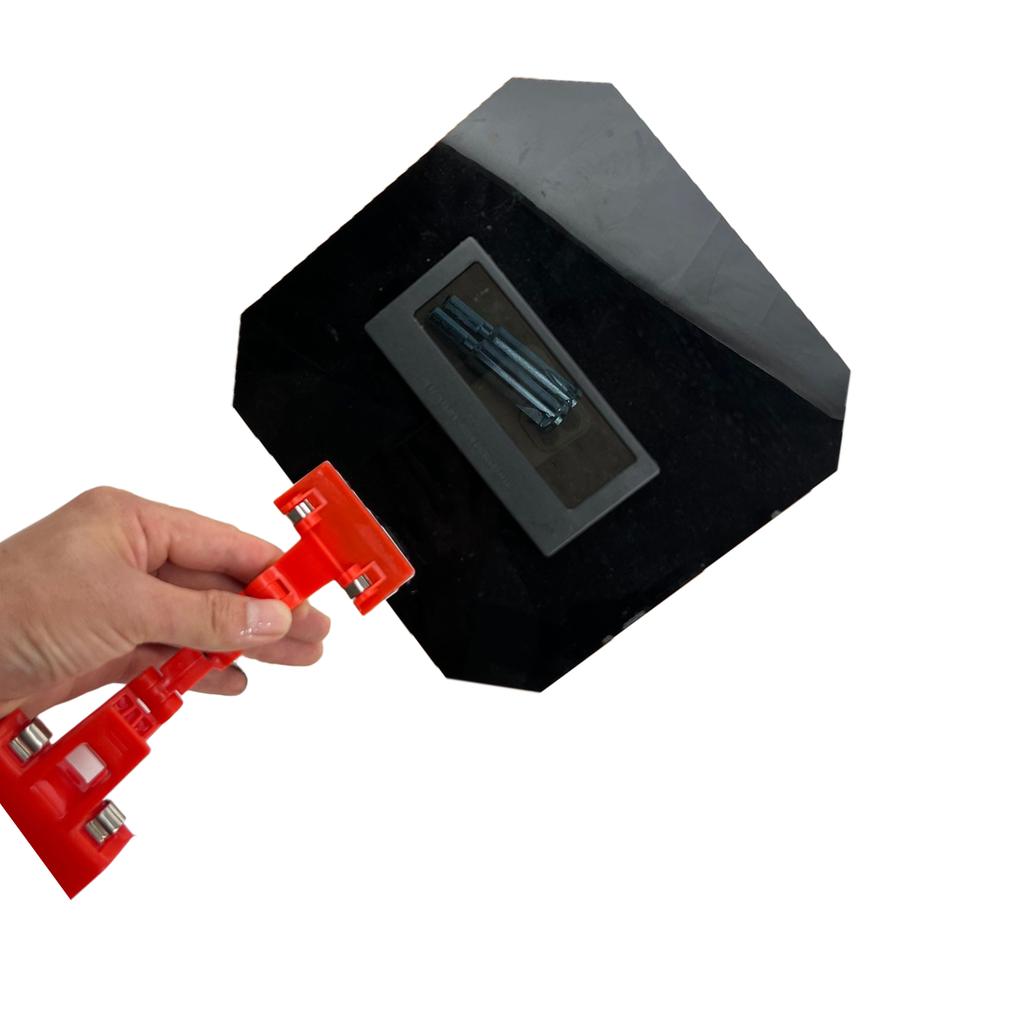 360 Degree Adjustable Portable Welding Screen Portable Welding Shield Spark and Debris Protect Clip On Welding Screen