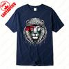 Time of Gaza Lion Keffiyeh T-Shirt Retro Unisex Streetwear Tees High Quality Cotton Casual Wear O-neck Men Woman Camisetas Tops