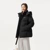 Tanboer Women's Mid-Length Detachable Hood Down Jacket