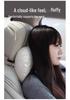 Mercedes-Benz S-Class Suede Perforated Car Headrest Pillow for Neck Protection