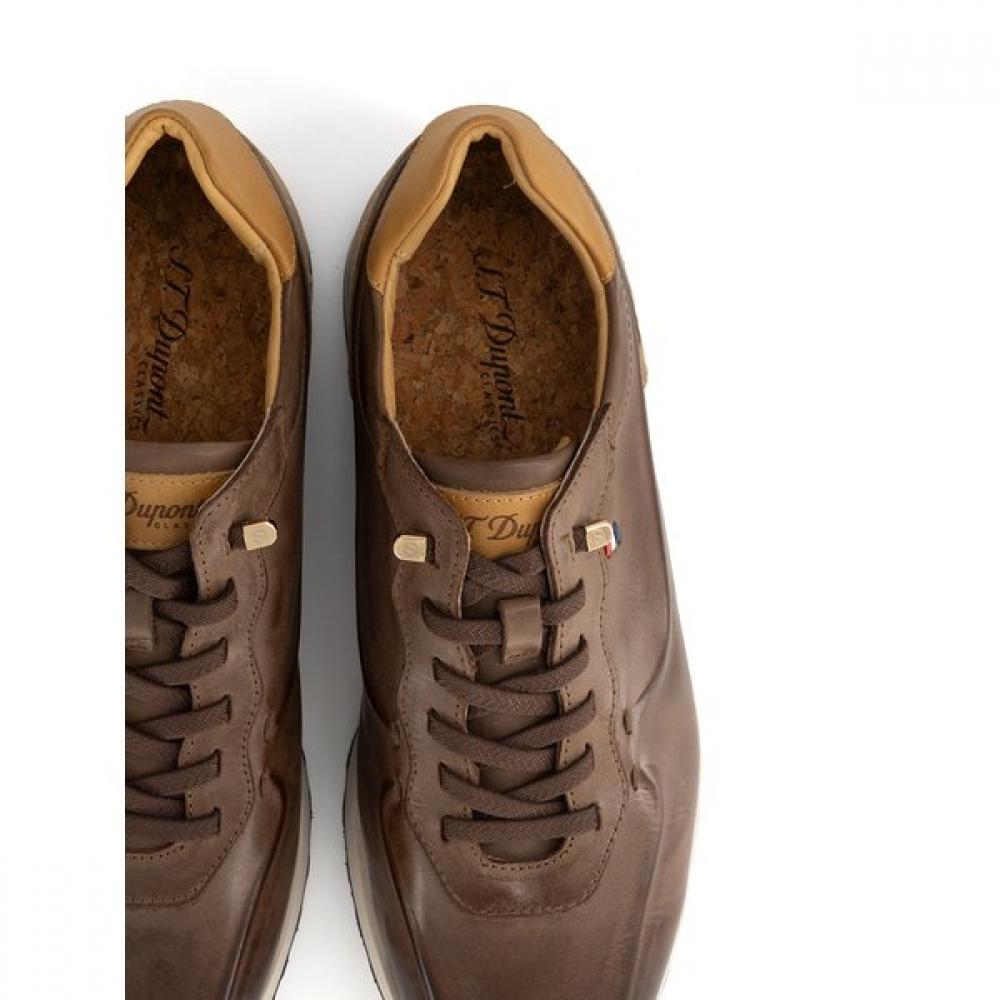 S.T. Dupont Athletic Business Casual Patina Sneakers Pe5fmc1at510pbr